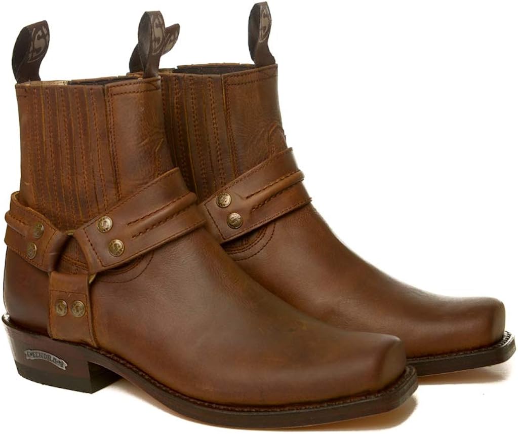 Sendra Boots Biker Boots 2746 Pete Brown Size 6 UK Amazon.co.uk