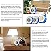 Eco Friendly Gifts Water Powered Clocks Kids Desk Clock Bedside Night Time Clock Non Ticking for Home Office School Bedroom Gift Décor