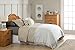 South Shore Prairie 5-Drawer Dresser, Country Pine with Metal Handles & Knobs