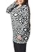 Agnes Orinda Women's Plus Size Long Sleeves Leopard Print Knit Tunic Top