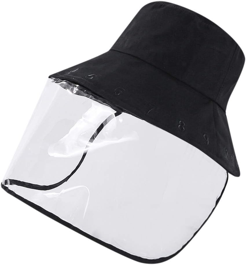 MORCHAN Multifunction Protective Hats, Anti-Spitting Face Mask Cover, Removable Baseball Cap&Mask, Viruses Isolation Cap, Adjustable Size Waterproof&Dust-proof Outdoor Sun Shade Fisherman Cap