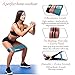 Shape Bod Fabric Resistance Band Set of 3 Bands for Exercising Your Hip, Booty, Legs - Ideal for Workout or a Stretch at Gym, Home and Travel - Carry Case with Fitness Program Included.