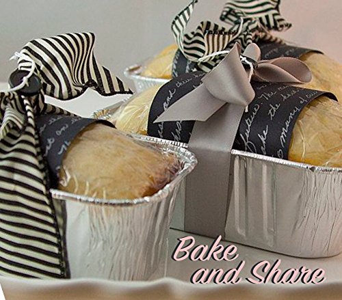 35 Pack - 2LB Loaf Pans, Aluminum Loaf Pans, Bread Pans, Meatloaf Pans l Cake Pan, Foil Loaf Pans, Disposable Aluminum, l Top bakery's choice Tin Pans - Standard Size, 2 Pounds - 8.5" X 4.5" X 2.5"