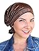Turban Plus The Abbey Cap in Poly Knit Chemo Caps Cancer Hats for Women