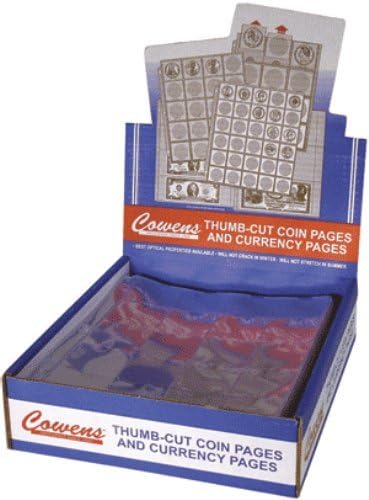 Coin Pages For 2 x 2 Coin Flips (Qty= 10 Pages)