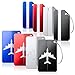 Luggage Tags, Bag Tag Travel ID Labels Tag For Baggage Suitcases Bags,8 Pack By Aootech