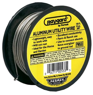 Baygard Electric Fence 16 Gauge Aluminum Wire - 164 Feet 00533