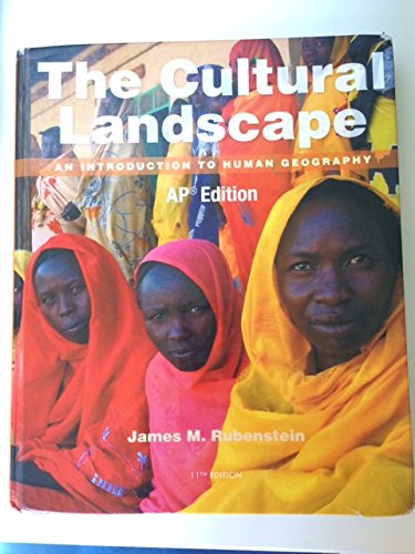 The Cultural Landscape An Introduction to Human... 013292658X Book Cover