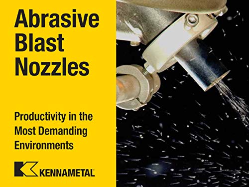 Tungsten Carbide Sandblaster Nozzle Tip: 3/32" ID (TL2 Series) Kennametal Quality, Longer-Lasting Professional Abrasive Blasting Nozzle Tip Replacement + Sandblasting 101 Ebook