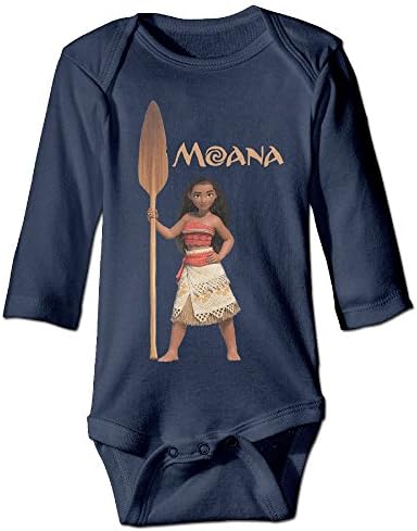 DETED Moana Action Figure Funny Baby Girls Boys Climb Romper Size6 M Navy