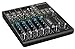 Mackie 802VLZ4 8-channel Compact Analog Low-Noise Mixer w/ 3 ONYX Preamps Bundle with Rockville EBT35 GunMetal Magnetic Bluetooth EarBuds Sport Headphones/IPX5