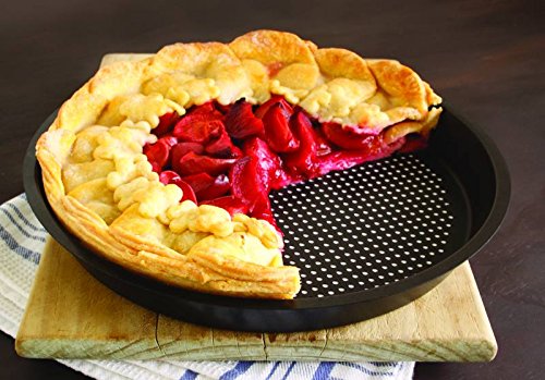 Cooks Innovations Non-Stick Flaky Pie Crust Pan - Ensures A Flaky Pie Crust Every Time.