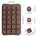 4 Pcs Silicone Chocolate Molds, Non-Stick Break-Apart Protein and Energy Bar, Ice Cube Tray Candy Mold Kitchen Baking Mould