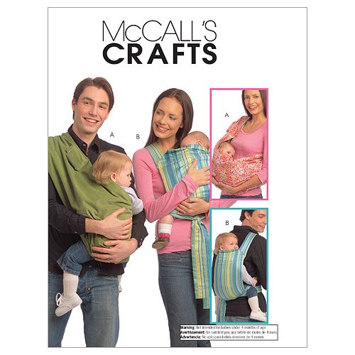 McCall's Patterns M5678 Baby Carriers, One Size Only McCall's Patterns M5678 Baby Carriers, One Size Only
