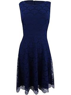 Jessica Simpson Womens Solid Lace Fit And Flare Dress | Desertcart Burkina Faso Jessica Simpson Womens Solid Lace Fit And Flare Dress | Desertcart Burkina Faso