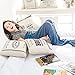 Berinfly Girls Crochet Mermaid Tail Blanket Knitting Handcraft for Kids, All Seasons Sleeping Bag Blanket(55.1