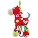 Baby Toys for Car Seat and Infant Stroller Activity, Cute Red Horse Kids Hanging Music Toy for Crib
