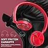 Vogek-Wired-Headphones-with-Microphone-Foldable-On-Ear-Headset-with-Deep-Bass-Adjustable-Headband-and-Noise-Isolation-for-Smartphone-Computer-Laptop-Chromebook-Zoom-Discord-Red Vogek Wired Headphones with Microphone, Foldable On Ear Headset with Deep Bass, Adjustable Headband and Noise Isolation…