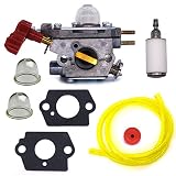 FitBest New Carburetor for MTD 753-06288 ZAMA C1U-P27 MS2550 MS2560 MS9900 TB2044XP TB2MB TB430 Craftsman Trimmer Carb