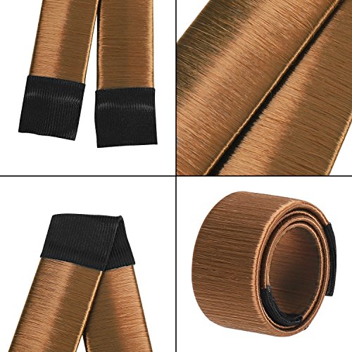 image for Donut Hair Bun Maker Kit, YaFex Hair Styling Disk with DIY French Brai