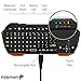 Fosmon Portable Lightweight Mini Wireless Bluetooth Keyboard Controller (QWERTY keypad) w/ Built-In Touchpad for Apple / Android / Windows Smartphones, Tablets, PS4, Laptop, Notebook – Black & Orangethumb 2