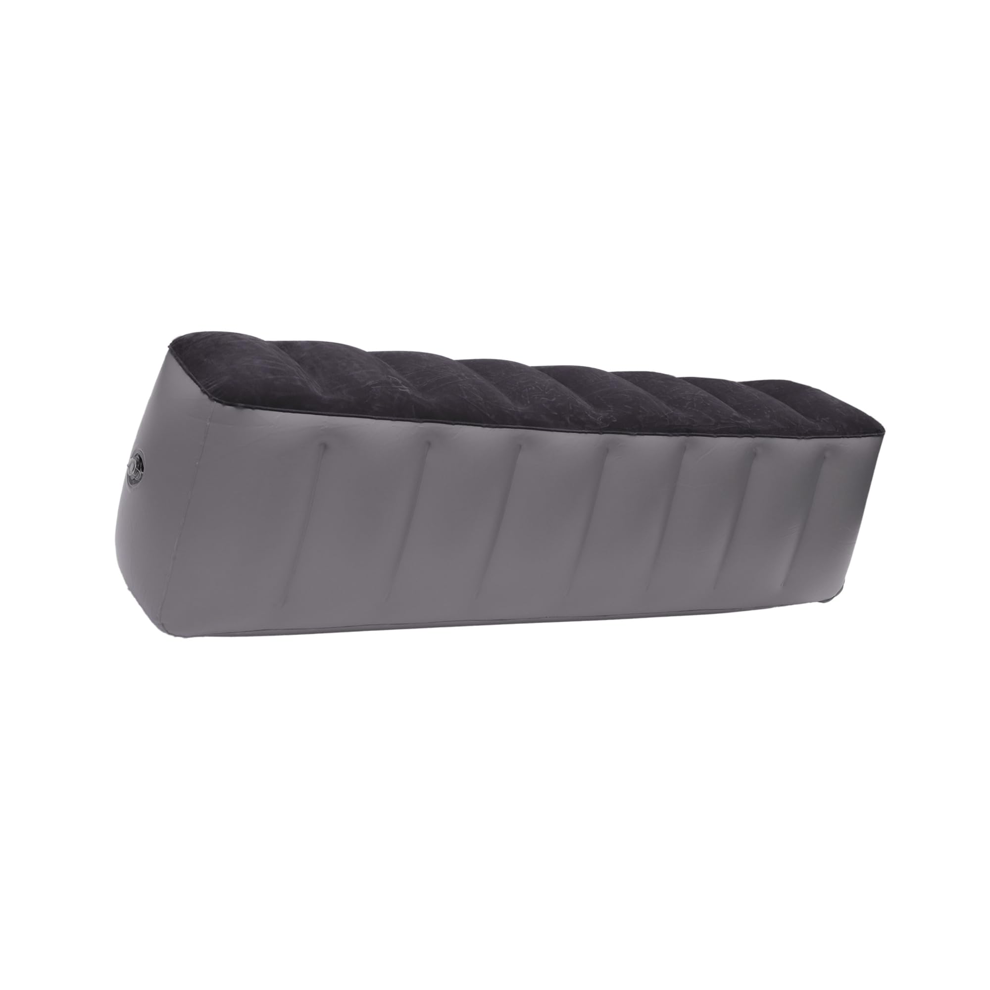Hihaha Car Air Inflation Mattress Rear Seat Air Travel Bed Black Gray Durable Material
