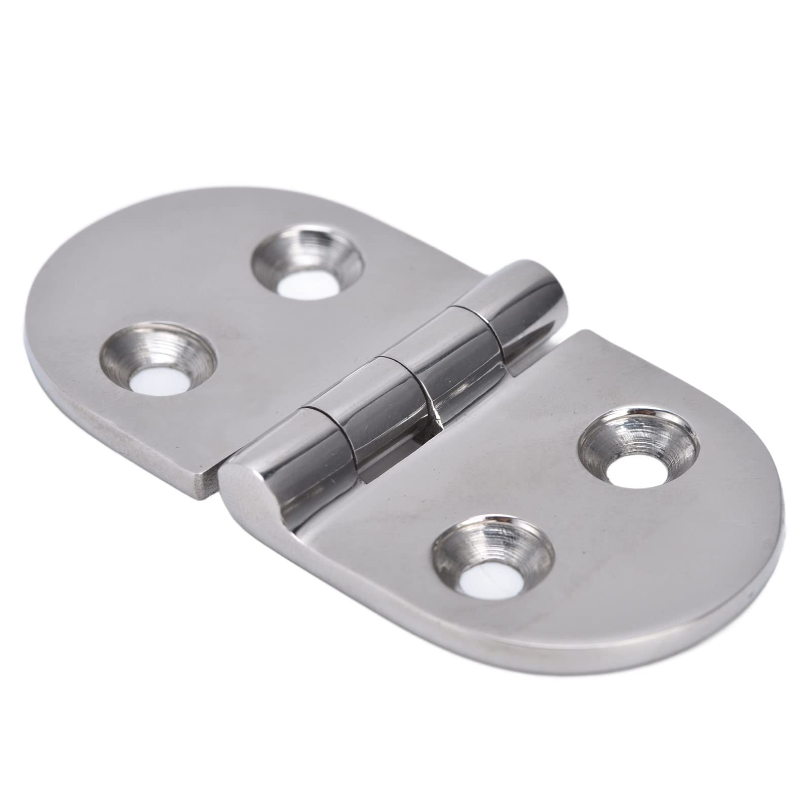 Entatial Boat Hinges, Accuracy Casting 316 Stainless Steel Marine Grade Hinge for Storage Cabinets for Deck Hatches