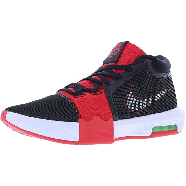 Nike Jordan Zion 1 Shoes Speakers Bright Crimson Sz Men\'s 9.5 DA3130-006 11W Jordan Zion 1 Black White Bright Crimson Men main image 4
