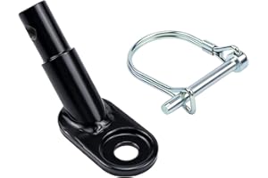 Walquicks Bike Trailer Hitch, Black Bicycle Trailer Coupling for Chariot Bike Trailers Attachment Kids,Pet,Cargo Bicycle Trai