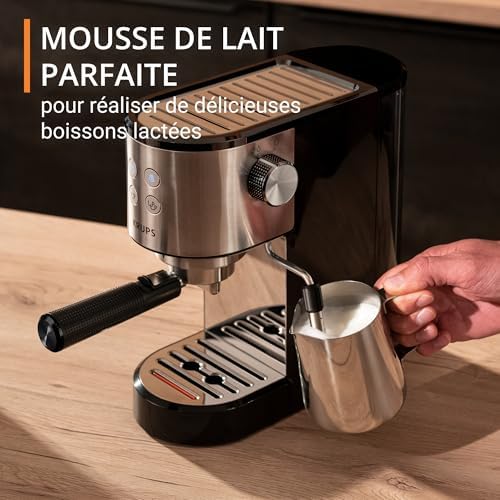 - Virtuoso Essential Machine expresso compacte Silver - 15 bars