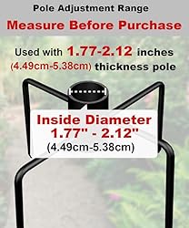 Garbuildman Pole Stabilizer Stand Base with 4