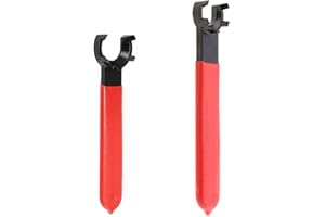 Bestgle 2 Pcs Collet Chuck Wrench Spanner, ER16 ER20 M Type CNC Router Bits Collet Set Milling Machine Lathe Chuck Holder Too