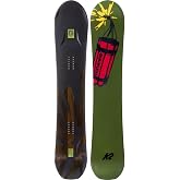 K2 Antidote Freeride Snowboard - Aggressive Flex, Stable, Precision, Responsive - All-Mountain, Powder