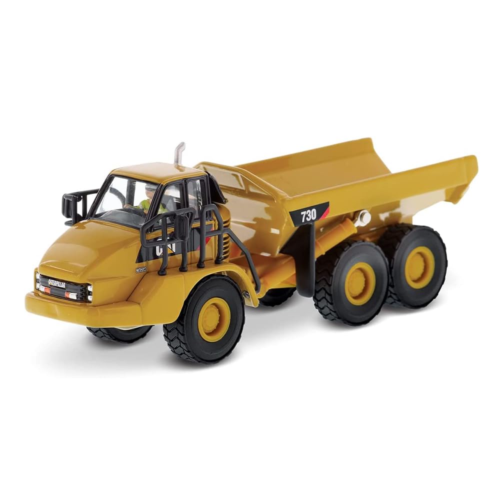 DCM - Cat 730 Articular Truck Miniature Vehicle, DCM85130, Yellow, Medium