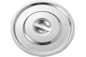 AFXGUSD Replacement Lid for Cooking Pot, Professional Stainless Steel Cover for Frying Pan, 33cm