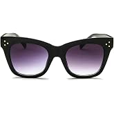 EDYRXWY Sunglasses Female Chic Rectangle Sunglasses, Gradient Pc Frame Shades For Party Travel Stylish Wear