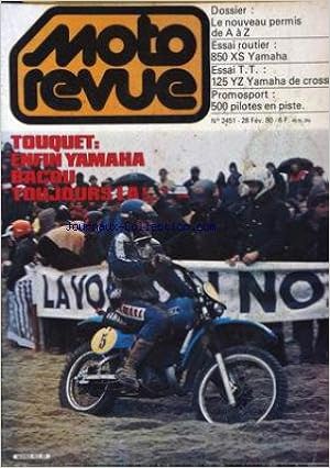 Amazon Fr Moto Revue No 2451 Du 28 02 1980 Touquet Enfin Yamaha Bacou Toujours La Dossier Le Nouveau Permis De A A Z Essai Routier 850 Xs Yamaha