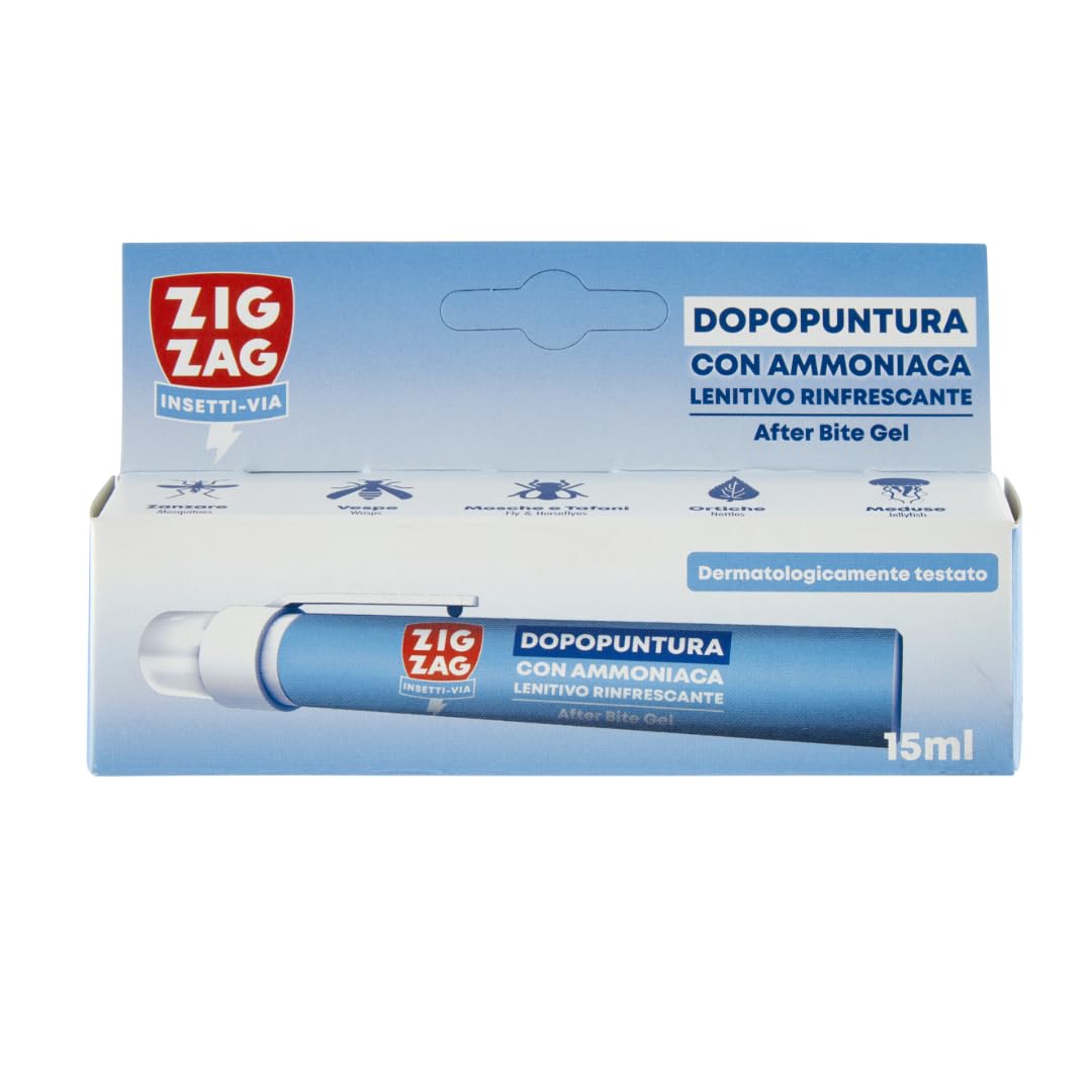 ZIG ZAG 734 Pen dopopuntura with Ammonia, White, 3 X 3 X 13.2 cm