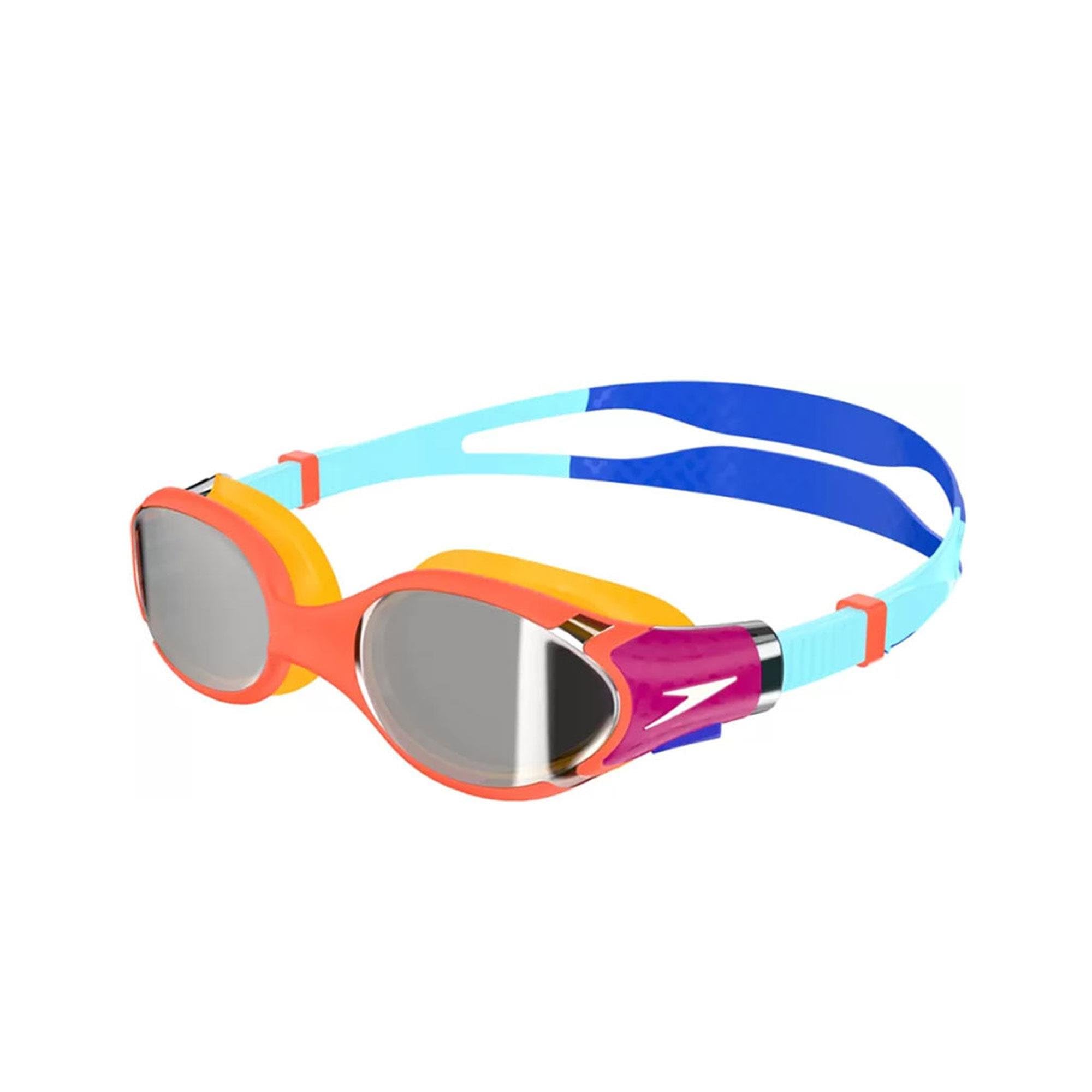 Speedo Unisex-Youth Biofuse 2.0 Swimming Goggles | Patented Easy Adjustment | Anti-fog | Anti-leak | Enhanced Fit | Improved Comfort Goggles