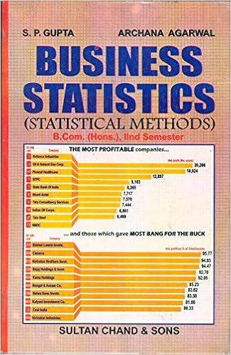 Fundamentals Of Business Statistics By J K Sharma New Softcover 2010 First Edition Bookvistas
