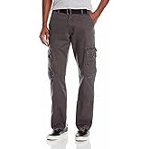 Wrangler Authentics Mens Premium Relaxed Fit Straight Leg Cargo Pant (Bennard)