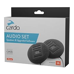 Cardo 45mm Audio Set, Works with Most Helmet