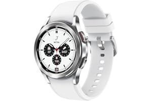 Samsung Galaxy Watch 4 Classic Smartwatch 46mm Bluetooth WiFi - Silver (Renewed)