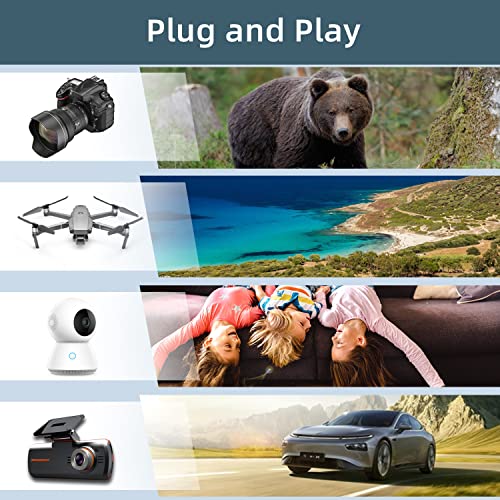 [Apple MFi Certified] SD Card Reader for iPhone iPad, QIMIAOUS 3in1