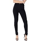 ESDAMIER Women's High Waist Butt-Lifting Skinny Jeans Elastic Pencil Jeggings Pants