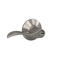 Schlage F51A ACC 619 Accent Door Lever, Keyed Entry