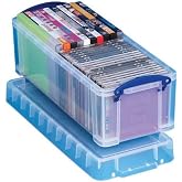 Really Useful 6.5 L Storage Box, Clear (6.5C)