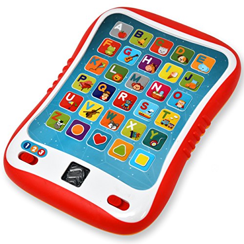 Kids Learning Tablet Toy Learn ABCs Sounds Letters Shapes Music & Words
