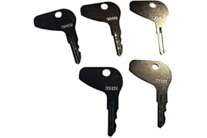 MOTTROL Key 20# 32412 Key 5PK for Kubota Mahindra & Mitsubishi Tractor 35260-31852 ELI80-0098 3526031852 ELI8000988 5PK AFTERMARKET Replacement Parts