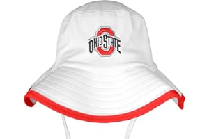 ZHATS Zephyr Men's Standard Bucket Hat Pontoon Trim, White, Large